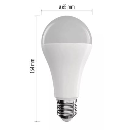 LED RGB Prigušiva sijalica GoSmart A65 E27/14W/230V 2700-6500K Wi-Fi Tuya