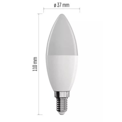 LED RGB Prigušiva sijalica GoSmart E14/4,8W/230V 2700-6500K Wi-Fi Tuya