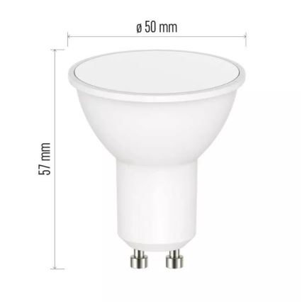 LED RGB Prigušiva sijalica GoSmart MR16 GU10/4,8W/230V 2700-6500K Wi-Fi Tuya