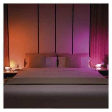 LED RGB Prigušiva stona lampa GoSmart LED/7W/230V Wi-Fi bela