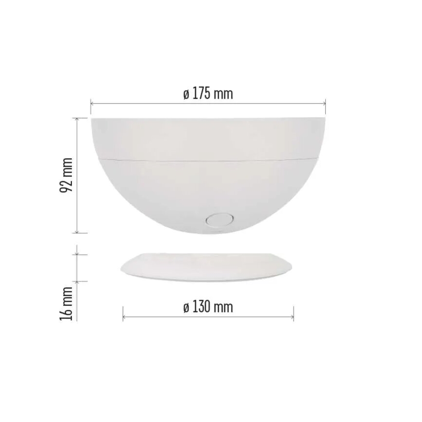 LED RGB Prigušiva stona lampa GoSmart LED/7W/230V Wi-Fi bela
