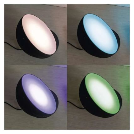 LED RGB Prigušiva stona lampa GoSmart LED/7W/230V Wi-Fi crno