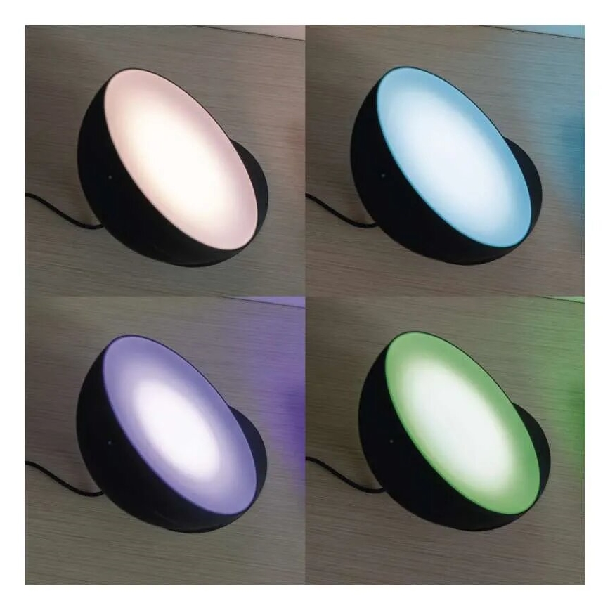 LED RGB Prigušiva stona lampa GoSmart LED/7W/230V Wi-Fi crno
