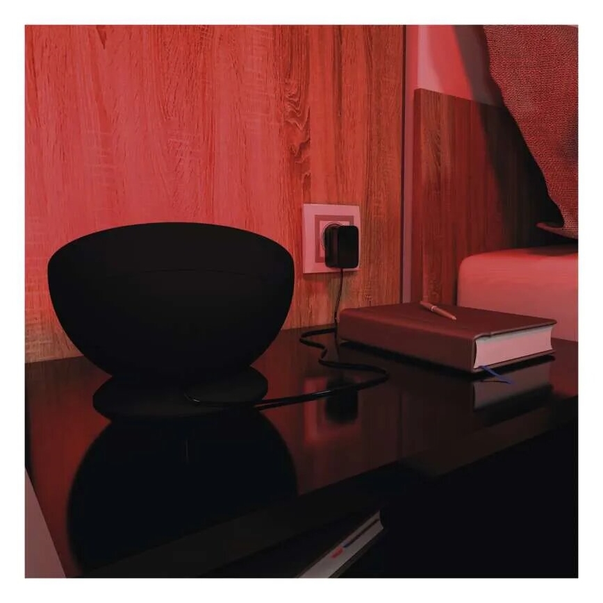 LED RGB Prigušiva stona lampa GoSmart LED/7W/230V Wi-Fi crno