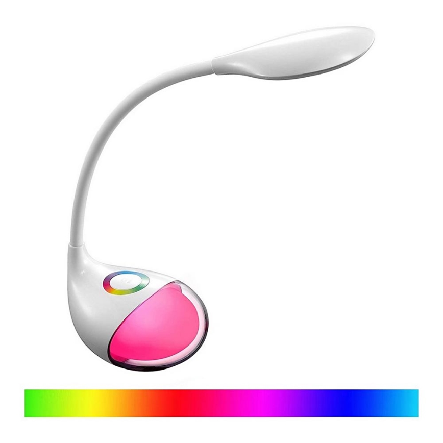 LED RGB Prigušiva stona lampa LED/6W/230V