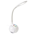 LED RGB prigušiva stona lampa LED/7W/230V bela
