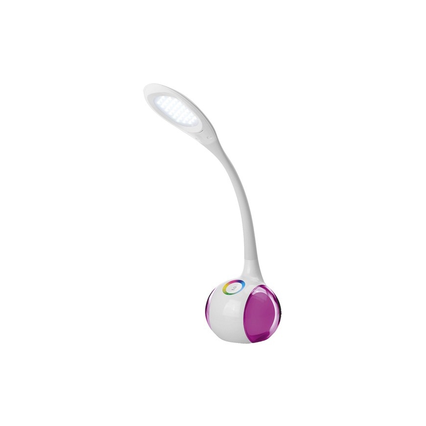 LED RGB prigušiva stona lampa LED/7W/230V bela