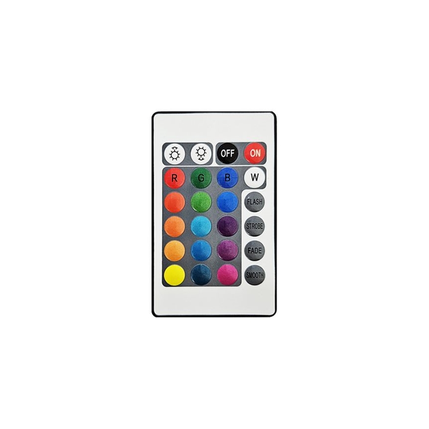 LED RGB Prigušiva traka LED/6W/5V USB 2 m + Daljinski upravljač