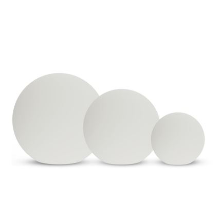 LED RGB Prigušiva vanjska lampa GLOBO 1xE27/8,5W/230V pr. 30 cm IP44 + Daljinski upravljač