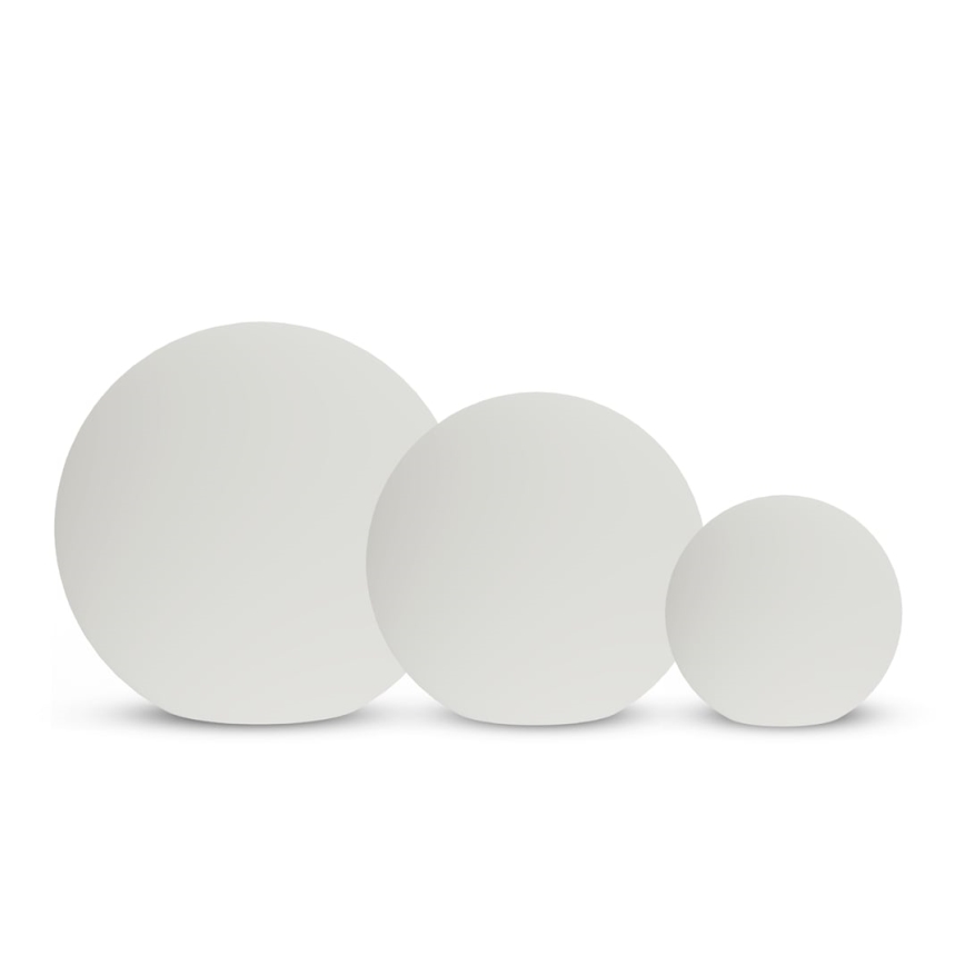 LED RGB Prigušiva vanjska lampa GLOBO 1xE27/8,5W/230V pr. 30 cm IP44 + Daljinski upravljač
