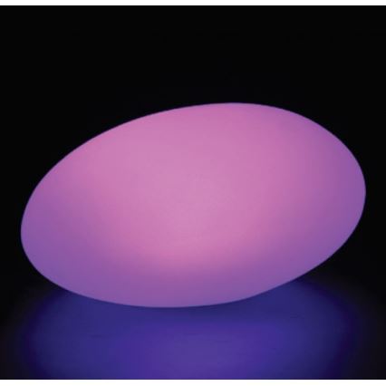 LED RGB Prigušiva vanjska lampa LED/1W/5V 28cm IP67 1000 mAh + Daljinski upravljač