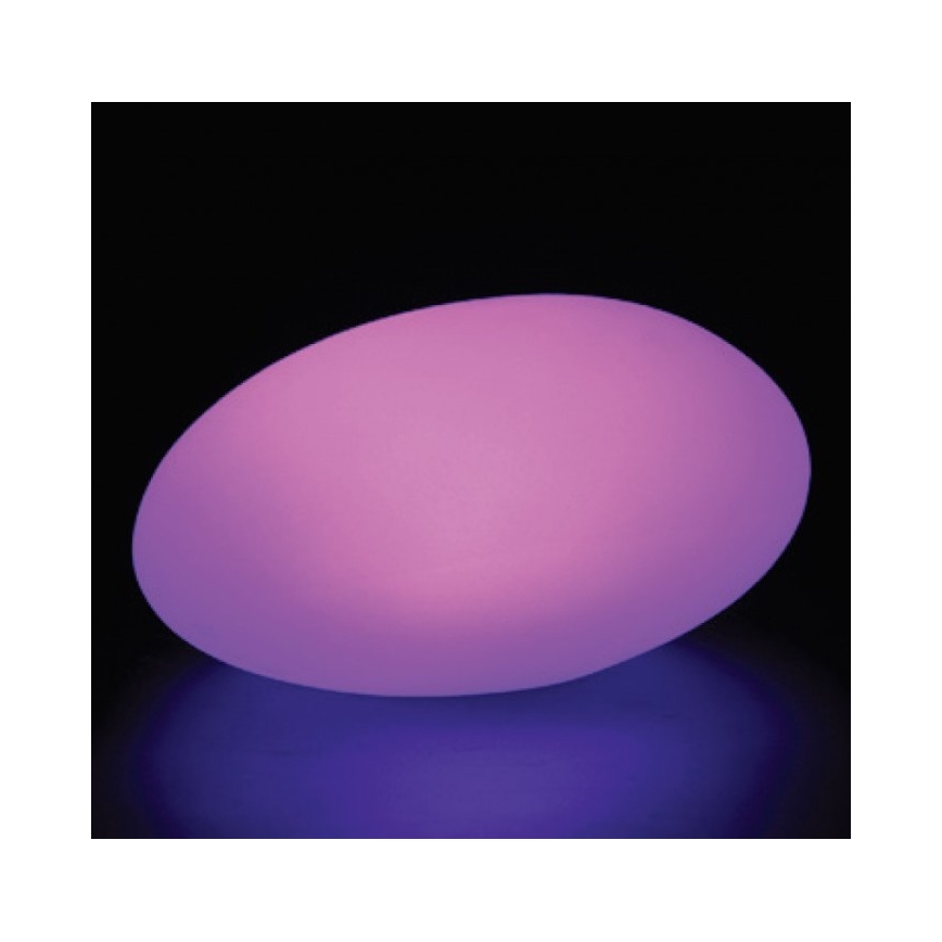 LED RGB Prigušiva vanjska lampa LED/1W/5V 28cm IP67 1000 mAh + Daljinski upravljač