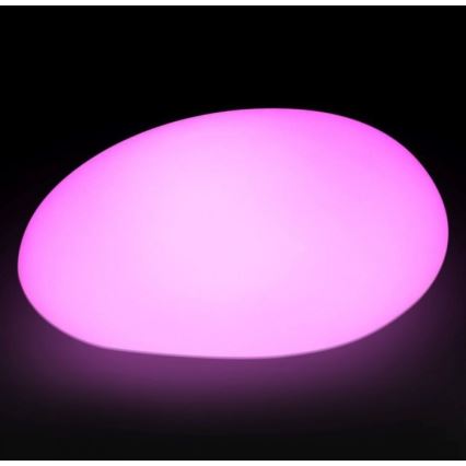 LED RGB Prigušiva vanjska lampa LED/1W/5V 28cm IP67 1000 mAh + Daljinski upravljač