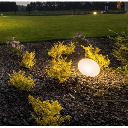 LED RGB Prigušiva vanjska lampa LED/1W/5V 28cm IP67 1000 mAh + Daljinski upravljač