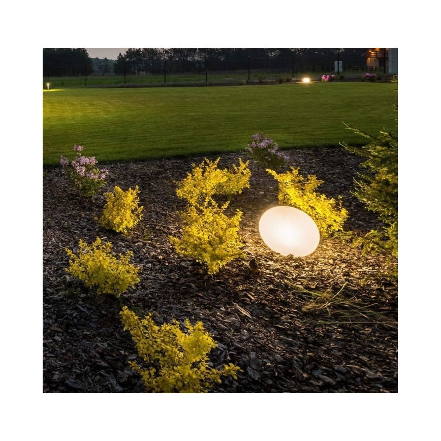 LED RGB Prigušiva vanjska lampa LED/1W/5V 28cm IP67 1000 mAh + Daljinski upravljač