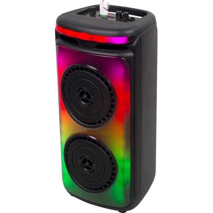 LED RGB Punjivi zvučnik sa mikrofonom 400W/2400 mAh + Daljinski upravljač
