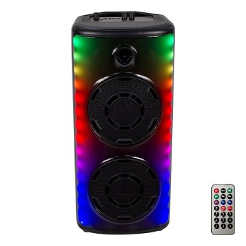LED RGB Punjivi zvučnik sa mikrofonom 600W/2400 mAh + Daljinski upravljač