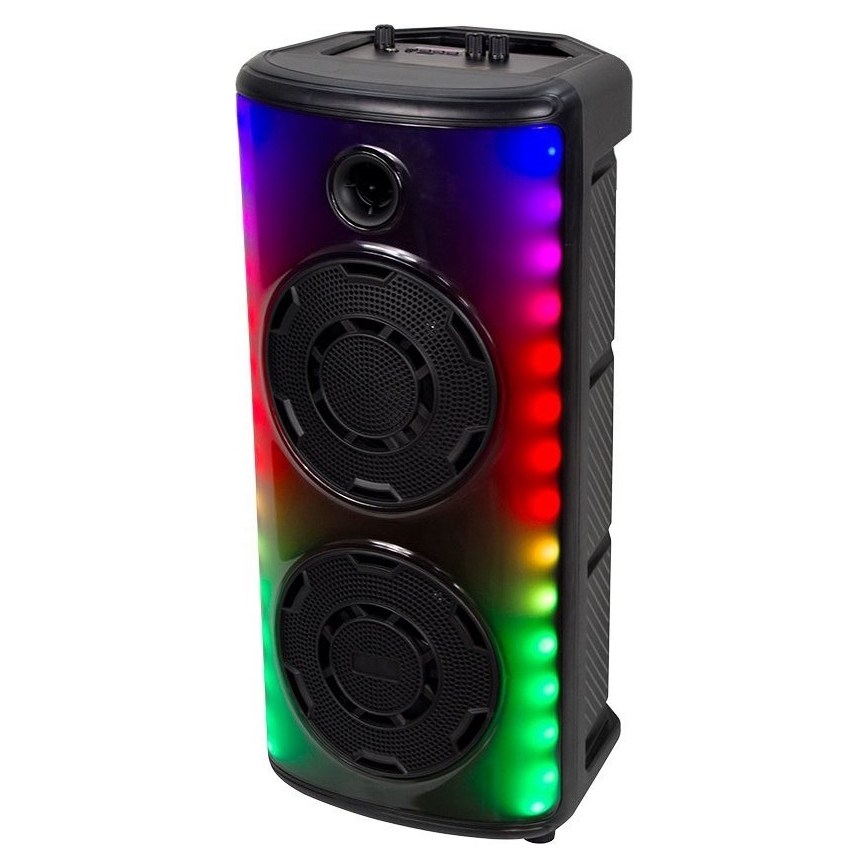 LED RGB Punjivi zvučnik sa mikrofonom 600W/2400 mAh + Daljinski upravljač