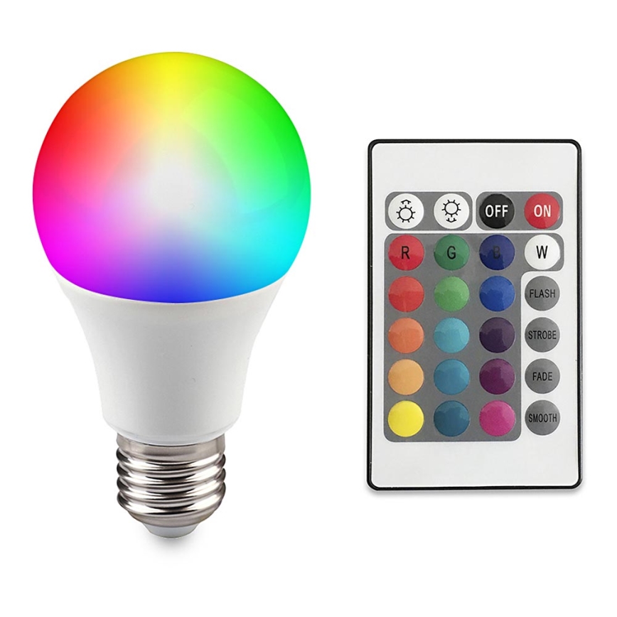 LED RGB sijalica E27/6W/230V za prigušivanje 3000K