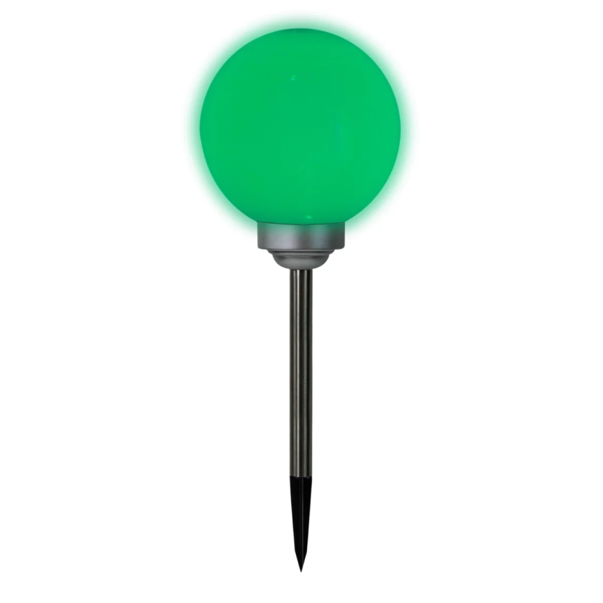 LED RGB Solarna lampa LED/0,2W/AA 1,2V/600mAh IP44