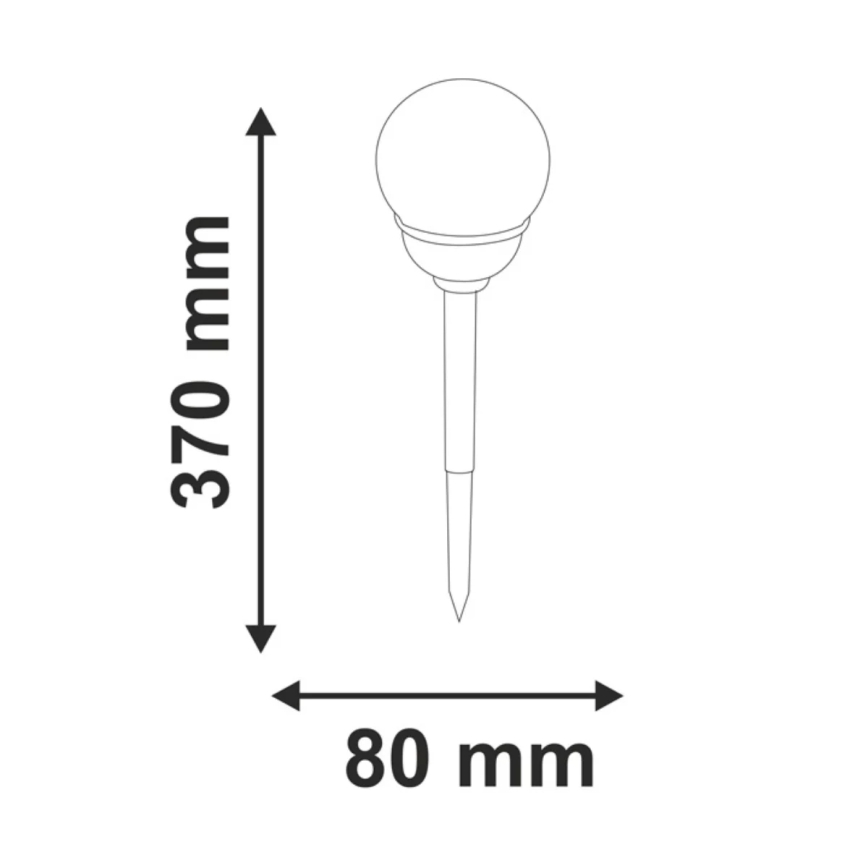 LED RGB solarna rasveta LED/0,04W/1,2V IP44