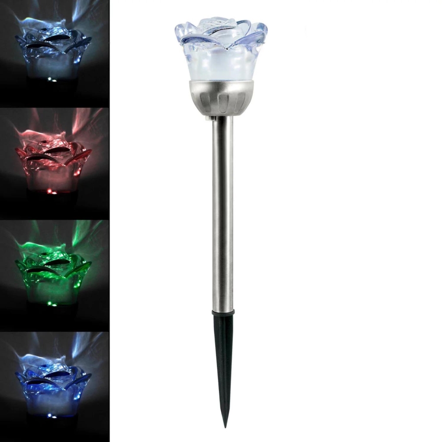LED RGB solarna rasveta ROSE LED/1,2V IP44