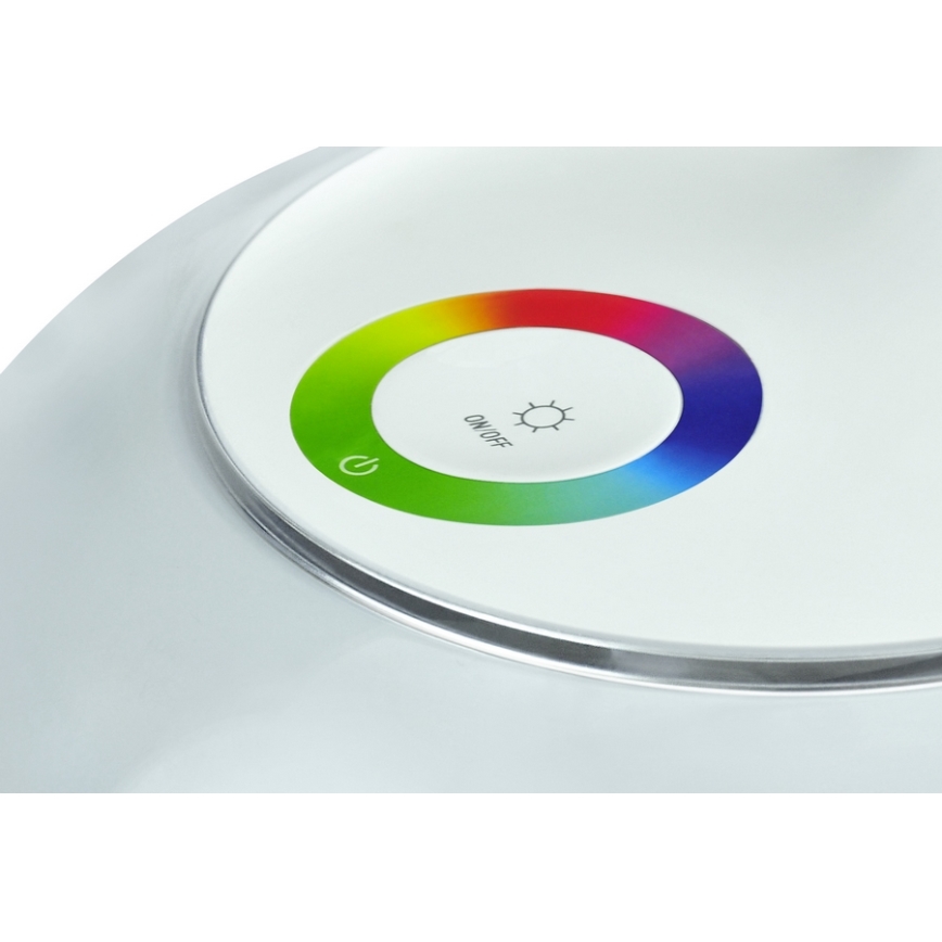 LED RGB Stona lampa COSMOS 6,5W/230V bela