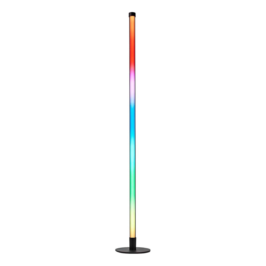 LED RGBIC Prigušiva podna lampa Smartlife LED/10W/230V 100,5 cm 2700-6500K Wi-Fi Tuya + Daljinski upravljač