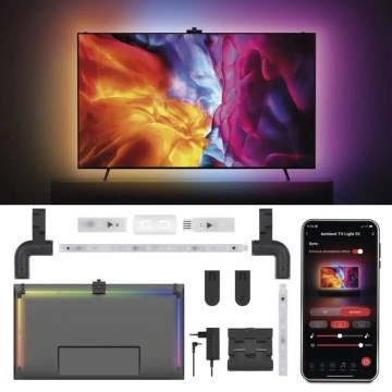 LED RGBIC Prigušiva traka za TV GoSmart LED/24W/230V 55“