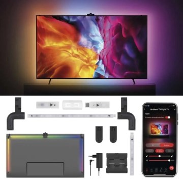 LED RGBIC Traka za TV GoSmart LED/24W/230V 75“