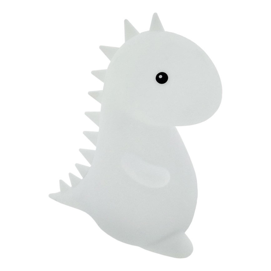 LED RGBW Dečija dodirna lampa LED/1W/5V USB 1200 mAh dinosaurus