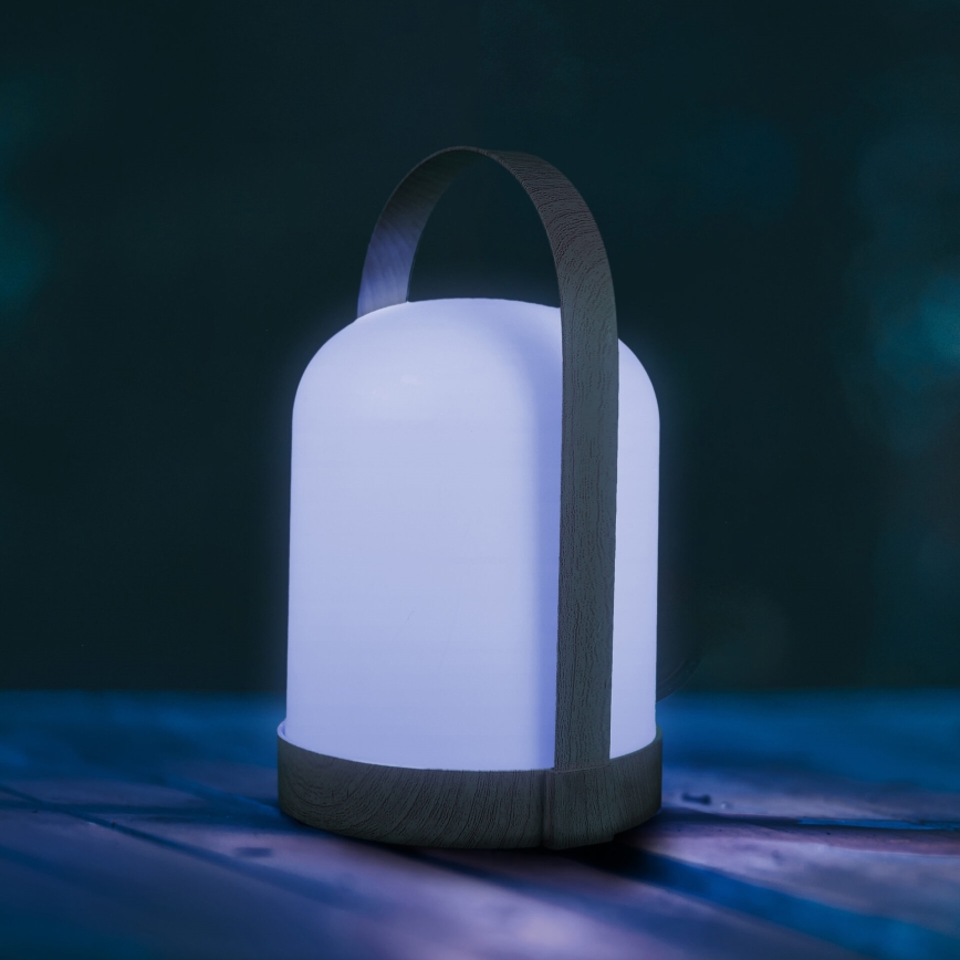 LED RGBW dekorativna stona lampa MINORKA LED/0,3W/4,5V 3xAA