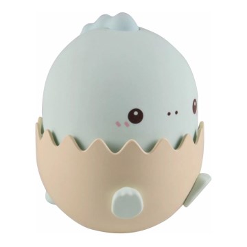 LED RGBW Prigušiva dečija dodirna lampa BABY DINO LED/0,75W/5V USB 1200mAh plava