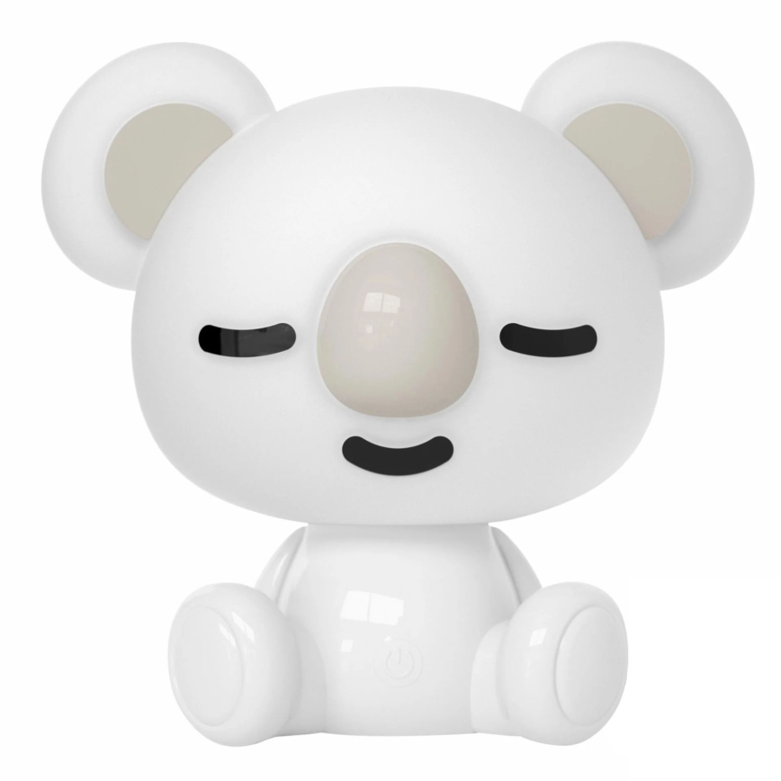 LED RGBW Prigušiva dečija noćna lampica LED/2,5W/230V koala bela