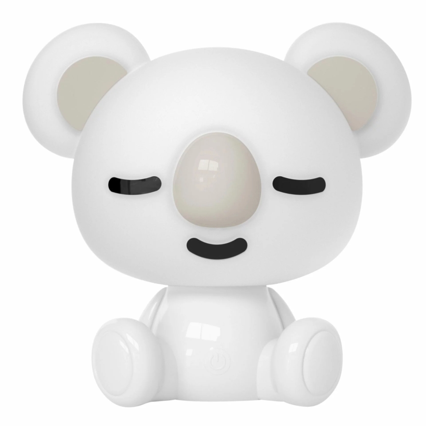 LED RGBW Prigušiva dečija noćna lampica LED/2,5W/230V koala bela