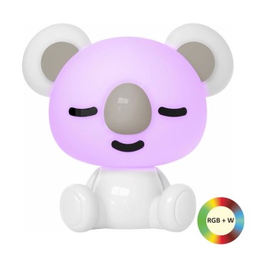 LED RGBW Prigušiva dečija noćna lampica LED/2,5W/230V koala bela