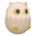 LED RGBW prigušiva dečja dodirna lampa OWL LED/1W/5V USB 1200 mAh ružičasta sova