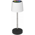 LED RGBW prigušiva dodirna spoljašnja punjiva stolna lampa LED/2W/5V IP44 1200 mAh siva