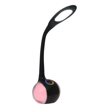 LED RGBW prigušiva dodirna stona lampa COSMOS LED/6,5W/230V crna