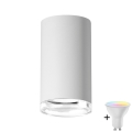 LED RGBW prigušiva kupatilska spot svetiljka TURYN 1xGU10/6,5W/230V 2700-6500K Wi-Fi IP44 bela