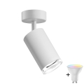LED RGBW prigušiva kupatilska ugradna tačkasta svetiljka TURYN 1xGU10/6,5W/230V 2700-6500K Wi-Fi IP44 bela