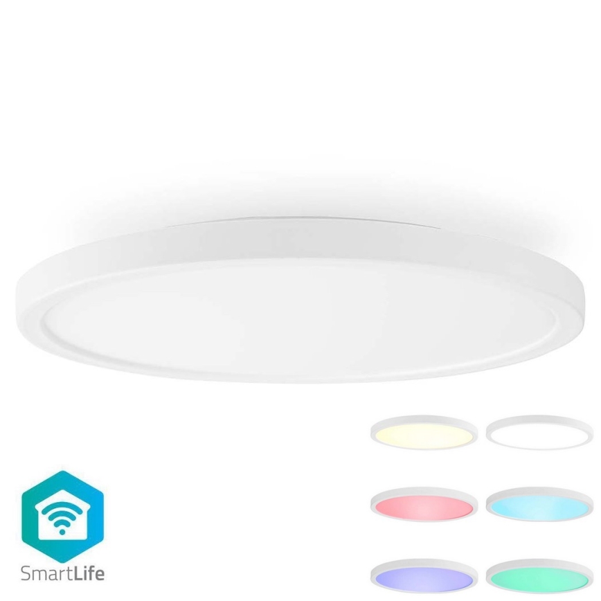 LED RGBW Prigušiva plafonjera SmartLife LED/18W/230V 2700-6500K Wi-Fi Tuya