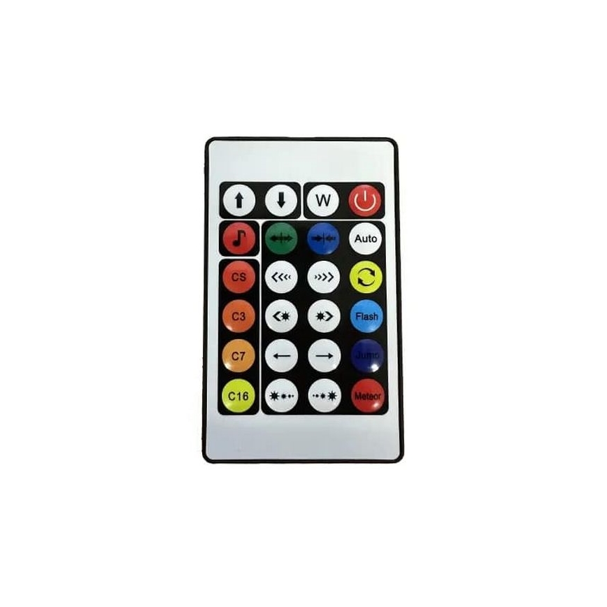 LED RGBW Prigušiva podna lampa LED/12W/230V + Daljinski upravljač