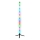 LED RGBW Prigušiva podna lampa LOLLY LED/5W/230V + Daljinski upravljač