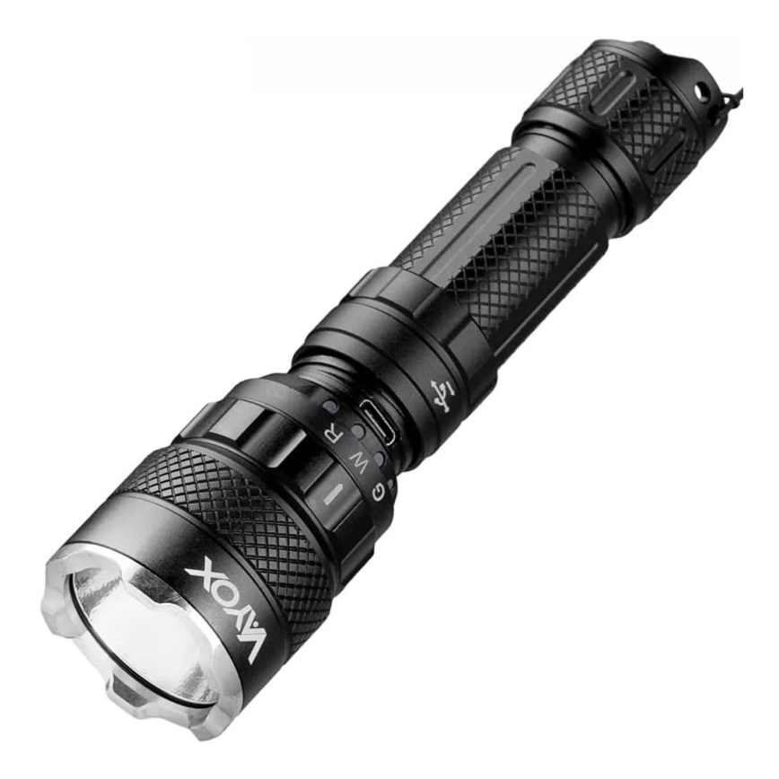 LED RGBW Prigušiva punjiva baterijska lampa LED/15W/5V IP66 1500 Im 2000 mAh