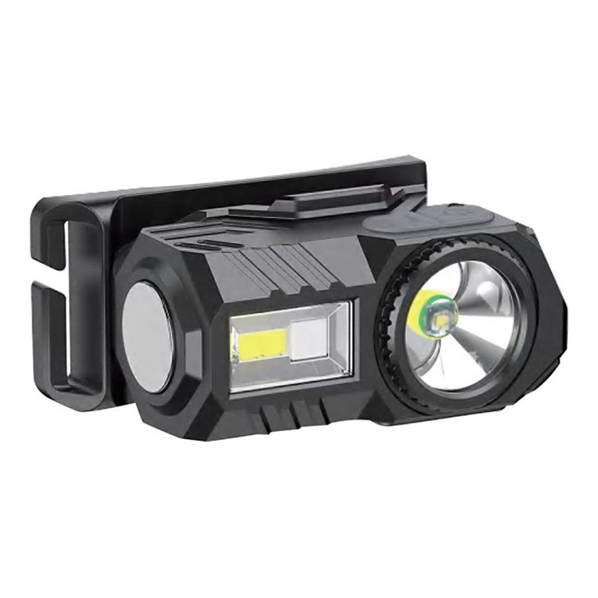 LED RGBW Prigušiva punjiva čeona lampa USB LED/3W/5V IP43 190 Im 24 h 750 mAh