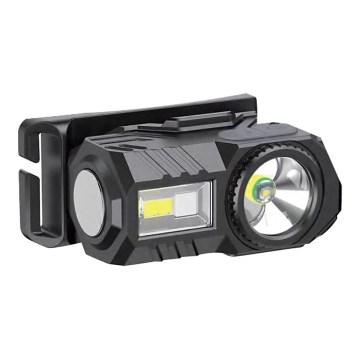 LED RGBW Prigušiva punjiva čeona lampa USB LED/3W/5V IP43 190 lm 24 h