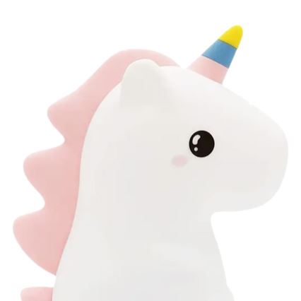 LED RGBW prigušiva punjivo dečje dodirno noćno svetlo UNICORN LED/1W/5V 1200 mAh