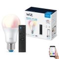 LED RGBW Prigušiva sijalica A60 E27/8,5W/230V 2200-6500K  CRI 90 Wi-Fi + Daljinski upravljač - WiZ