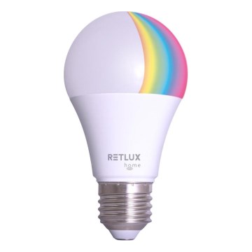 LED RGBW prigušiva sijalica A60 E27/9W/230V 2700-6500K Wi-Fi Tuya